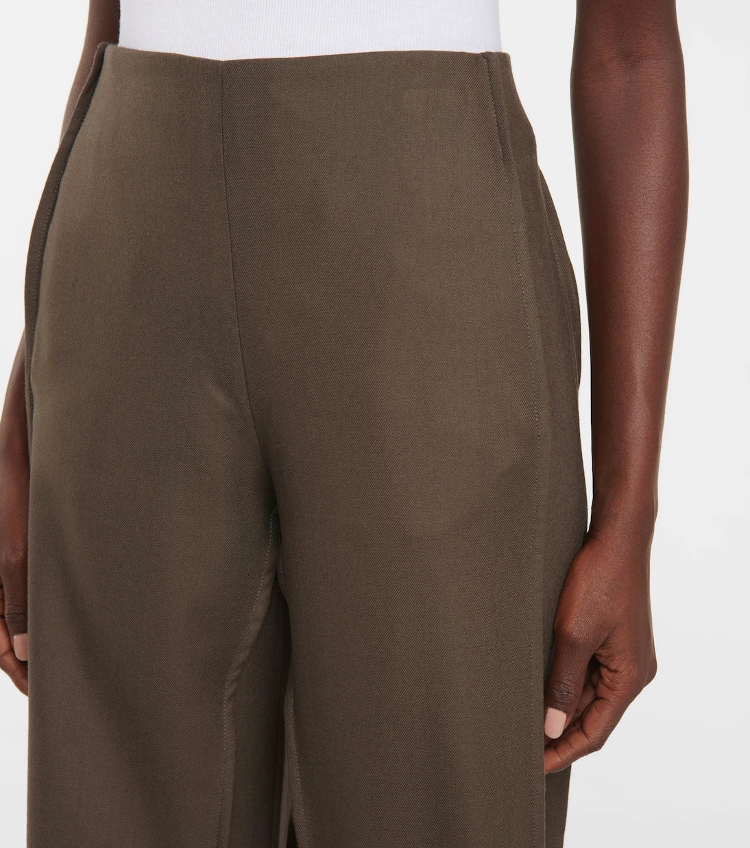 Acne Studios - Wool twill wide-leg pants