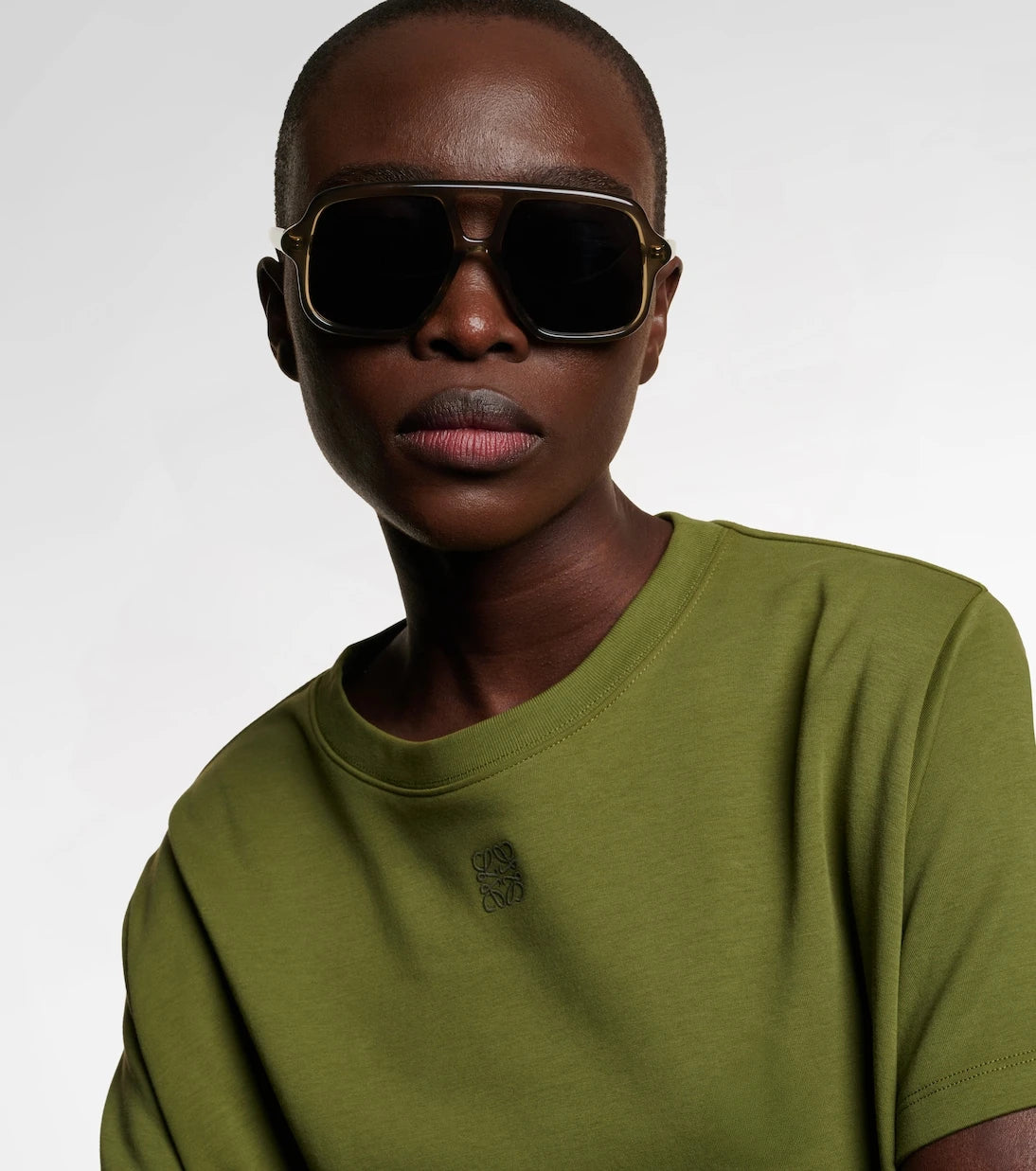 Loewe - Logo aviator sunglasses