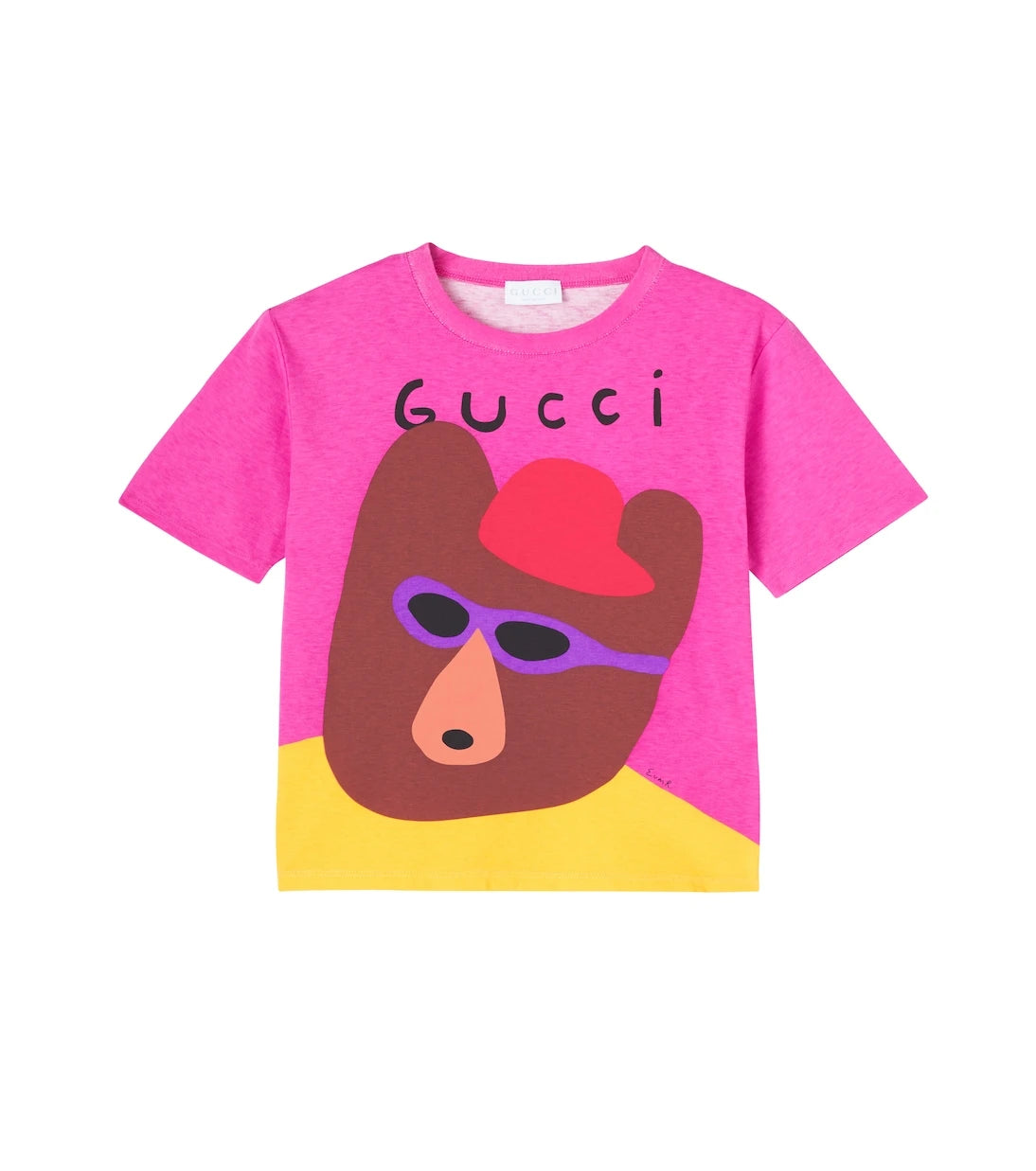 Gucci Kids - x يوان روبرتس تيشيرت من جيرسيه القطن