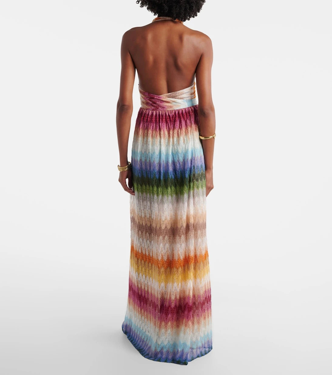 Missoni - Halterneck maxi dress
