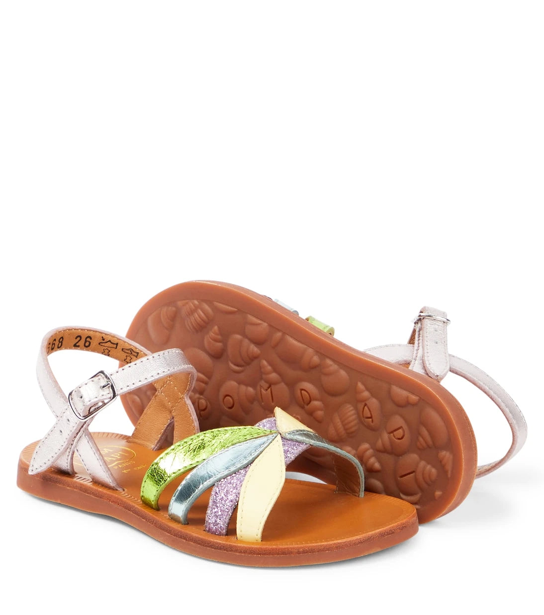 Pom d'Api - Plagette Oto leather sandals
