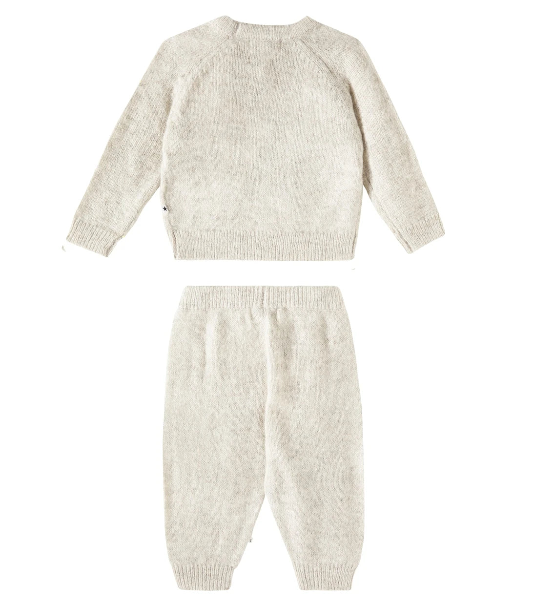 Molo - Baby Gilby alpaca-blend sweater and pants set