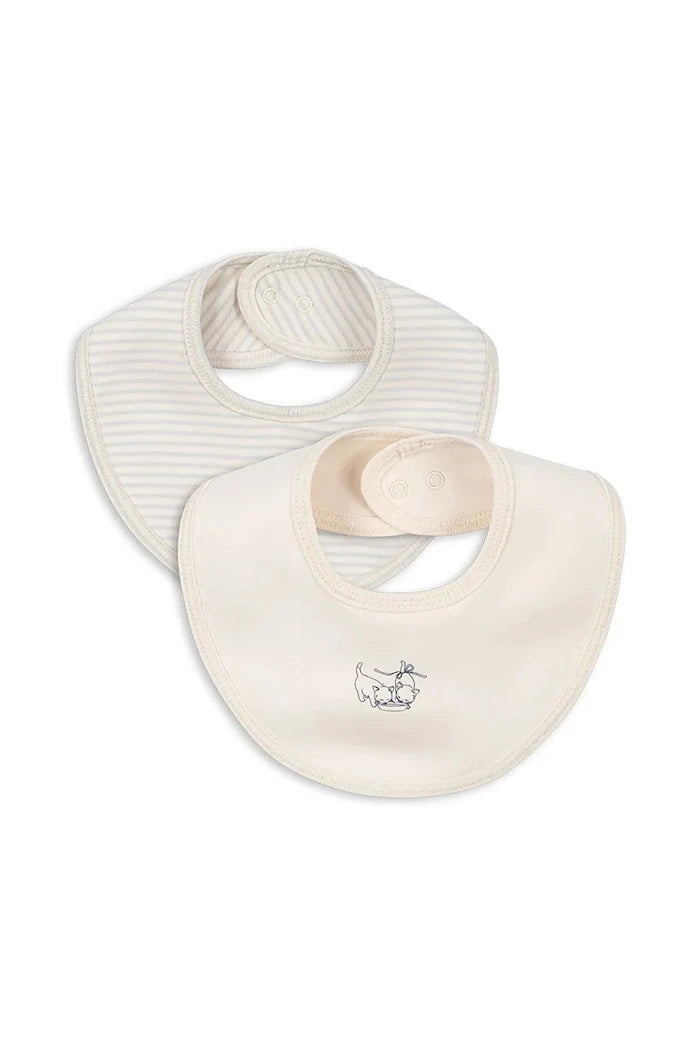 Fanga Fontana FIO STRIPE 2 PACK BIBS OCS Çift Taraflı Bebek Önlüğü (2 Adet)