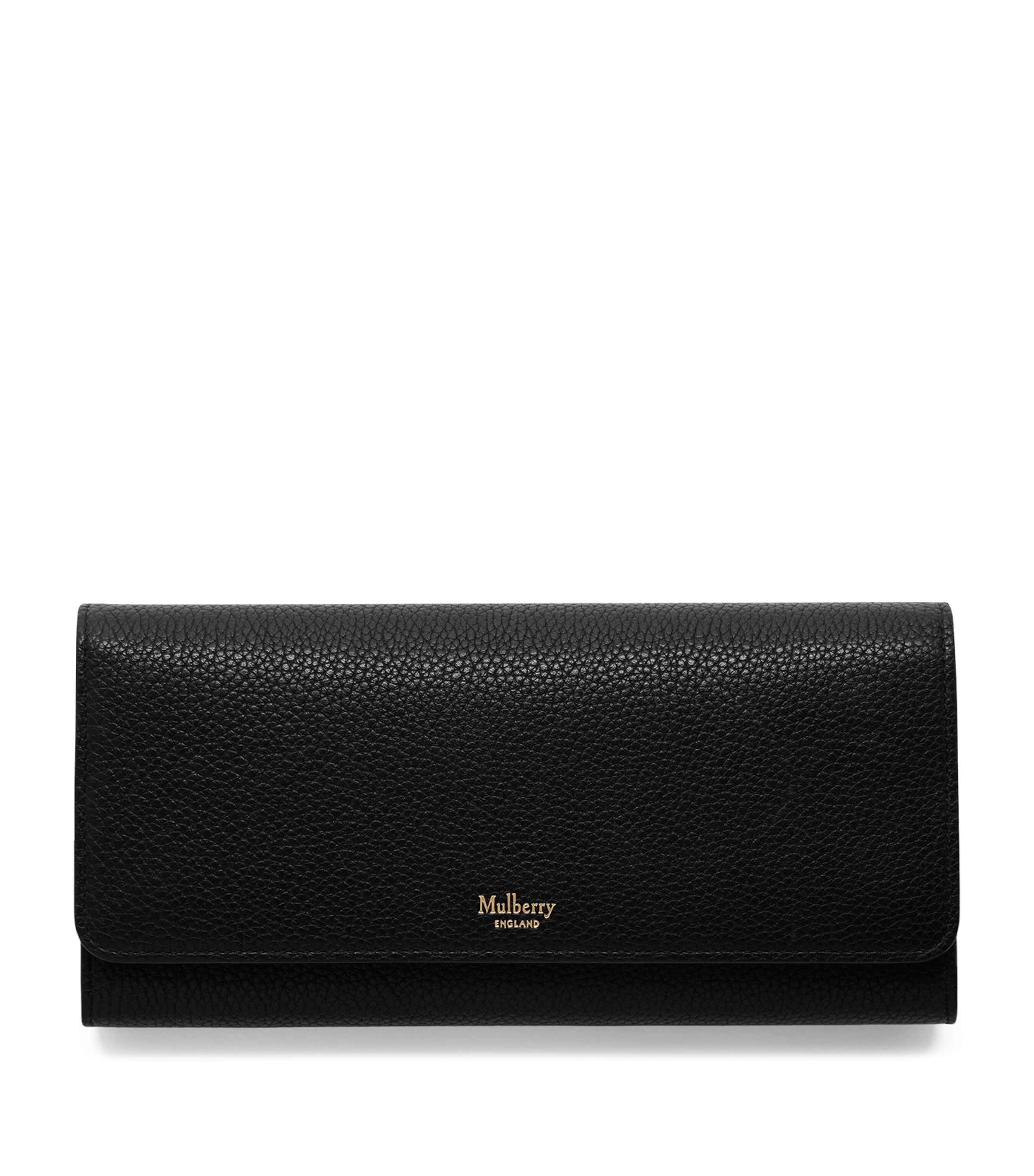 Mulberry Black Leather Continental Wallet