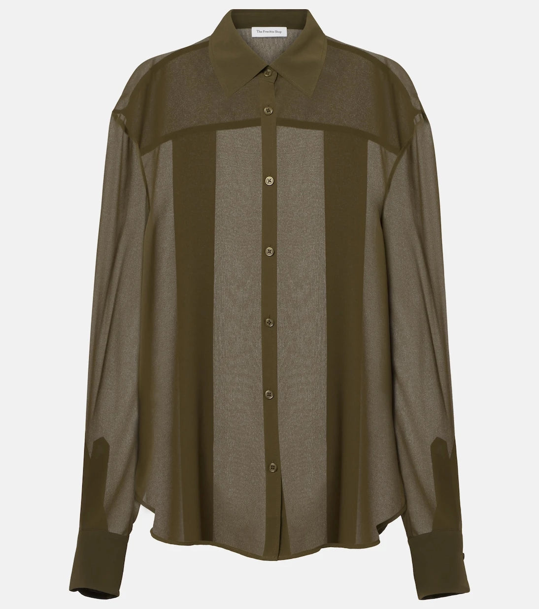 The Frankie Shop - Peri georgette shirt