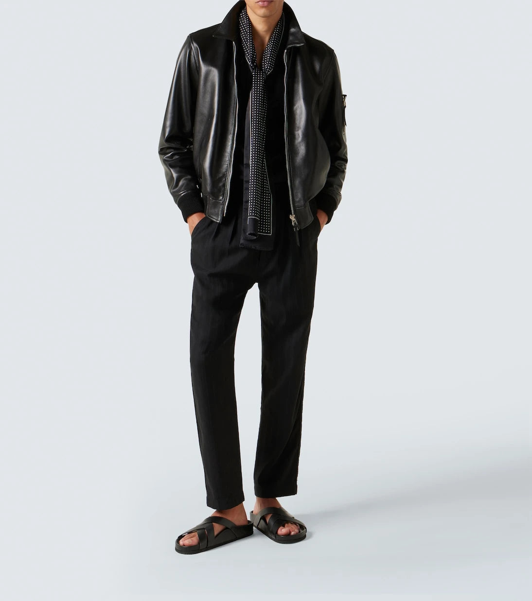 Tom Ford - Leather blouson jacket