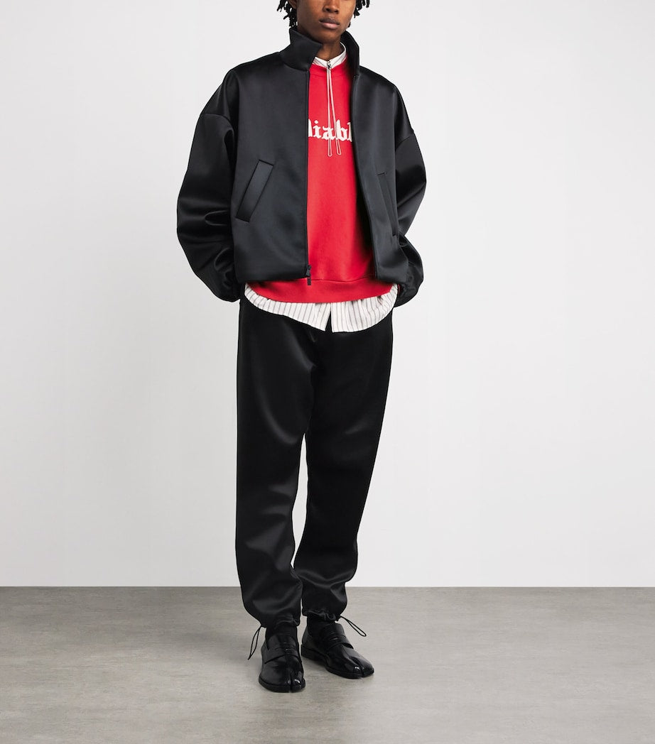 Red Cotton Diablo Hooligan Sweatshirt