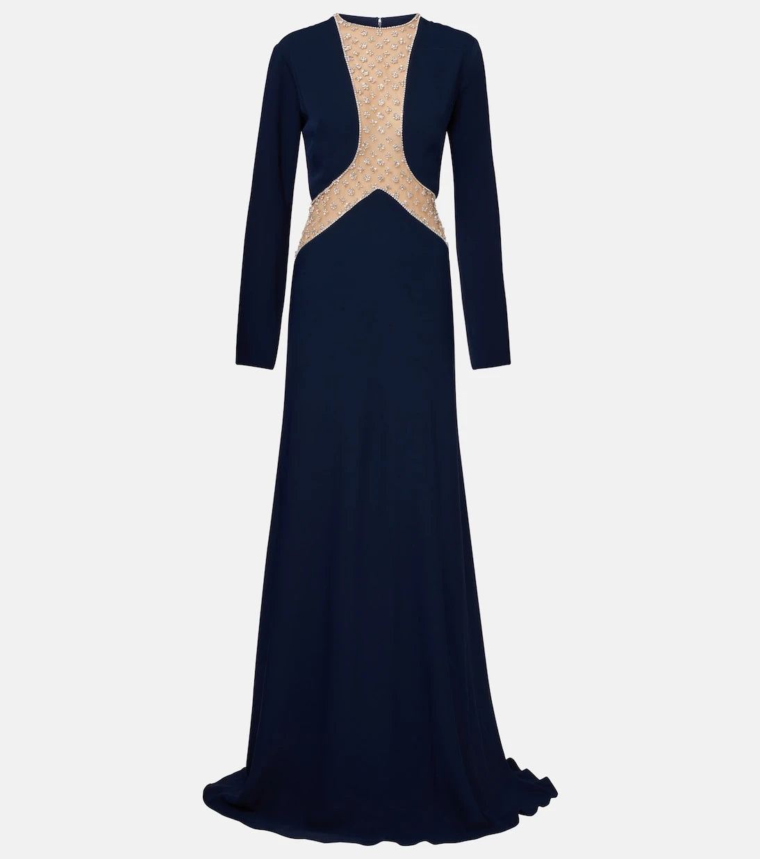 Costarellos - Inara embellished cutout tulle gown