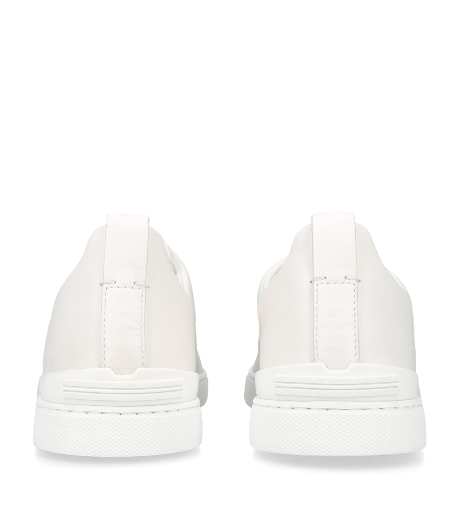 Zegna Crocodile Leather Triple Stitch Sneakers