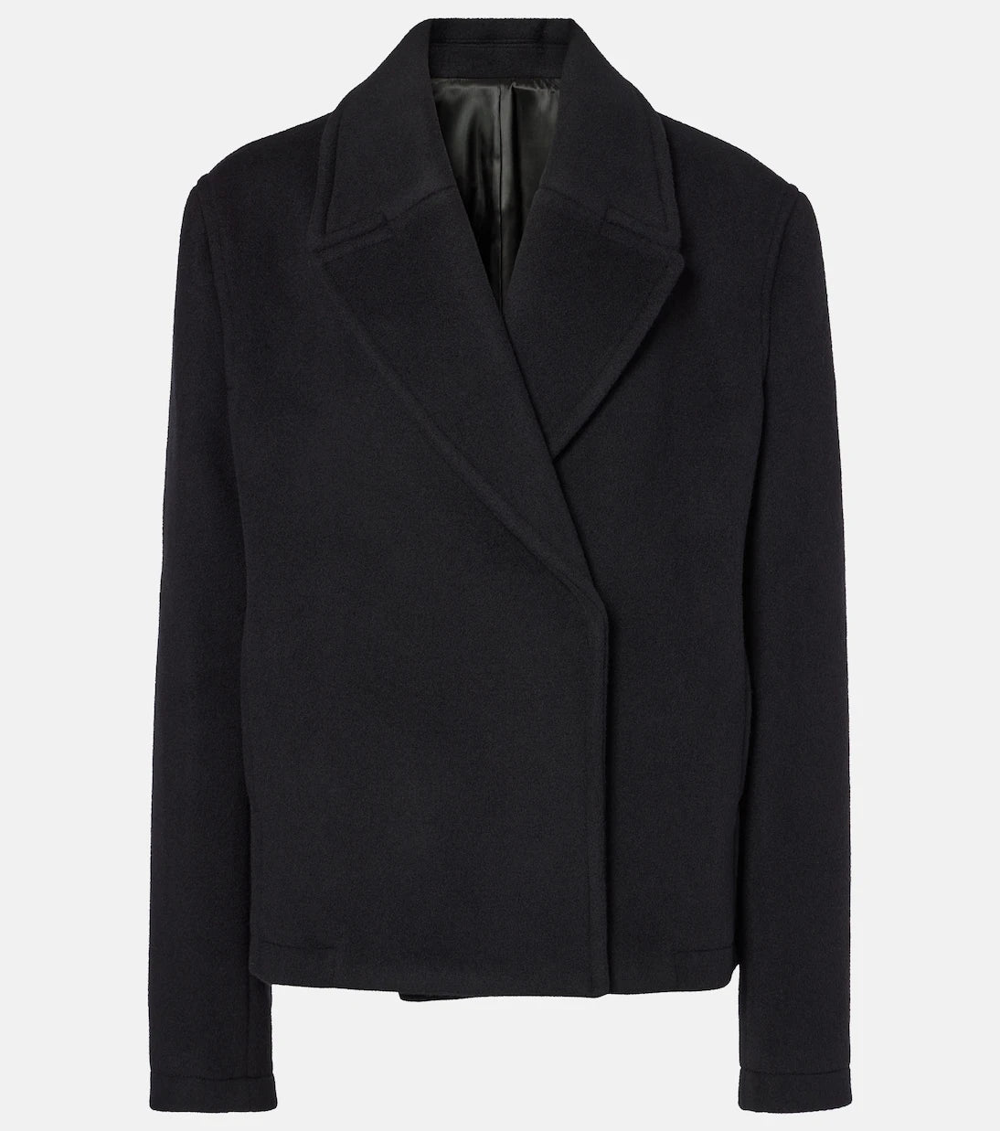 Toteme - Cropped wool-blend peacoat