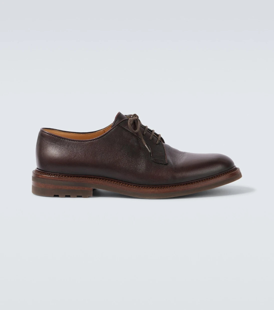 Brunello Cucinelli - Leather Derby shoes