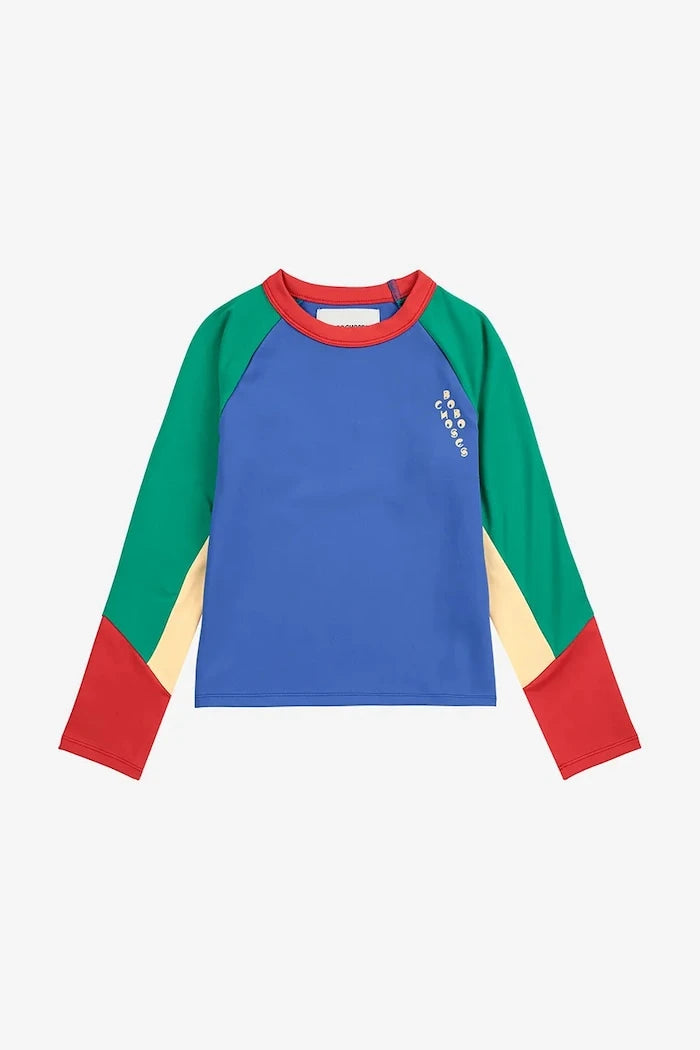 Bobo Choses Color Block Uzun Kollu Çocuk Bluzu