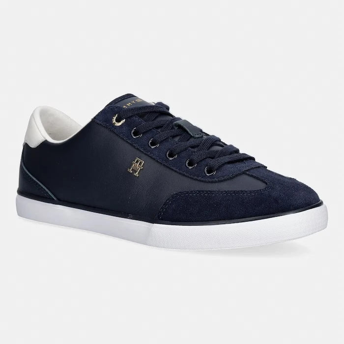 Tommy Hilfiger TH CHIC LOW VULC ниски кецове дамски от кожа