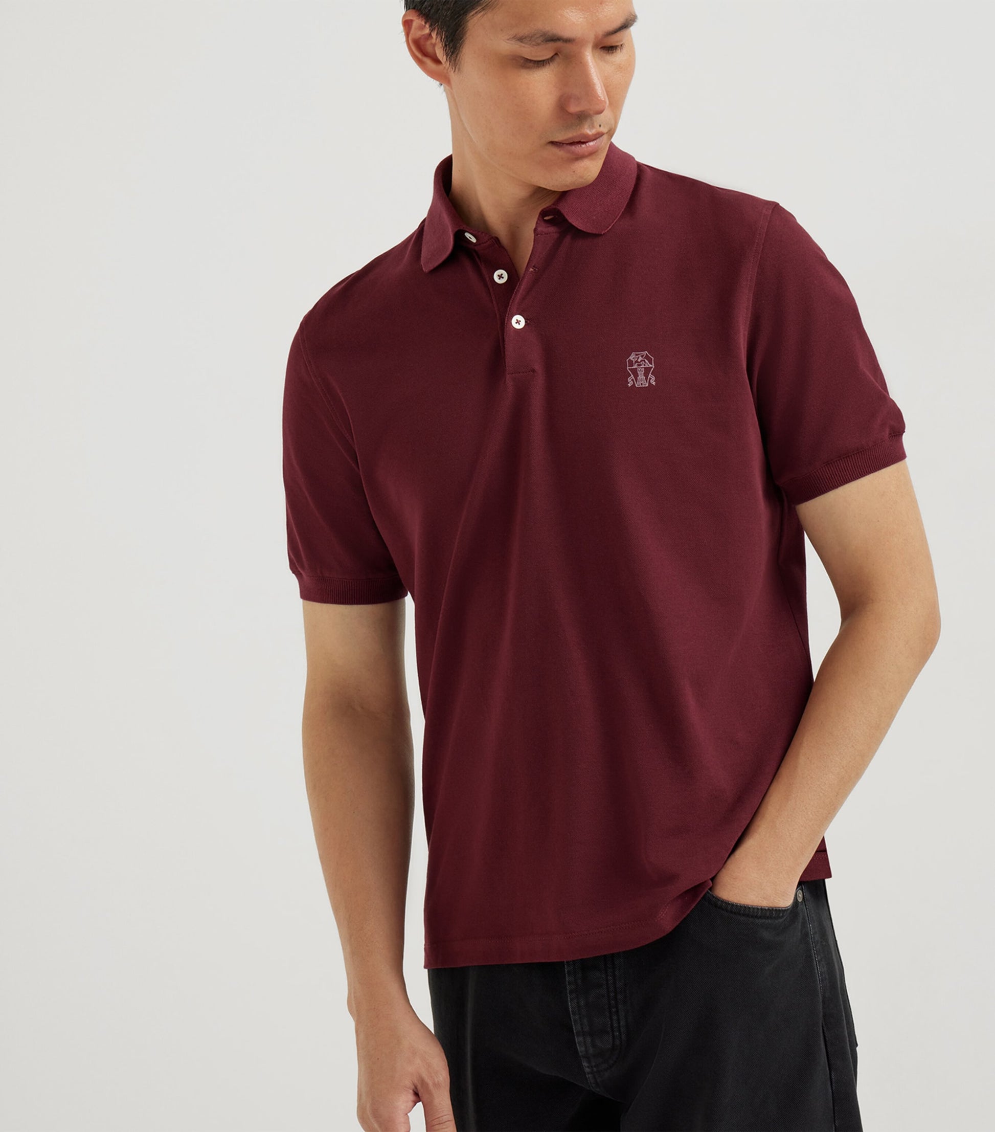 Cotton Logo Polo Shirt