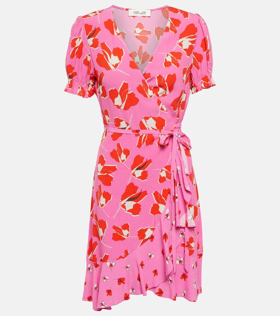 Diane von Furstenberg - Emilia printed wrap minidress