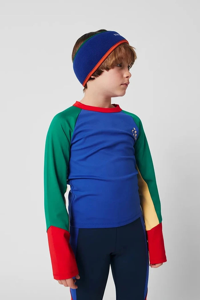 Bobo Choses Color Block Uzun Kollu Çocuk Bluzu
