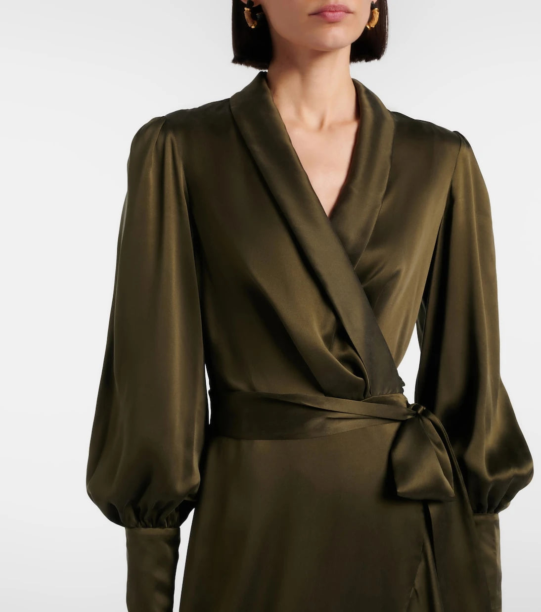 Zimmermann - Silk wrap dress