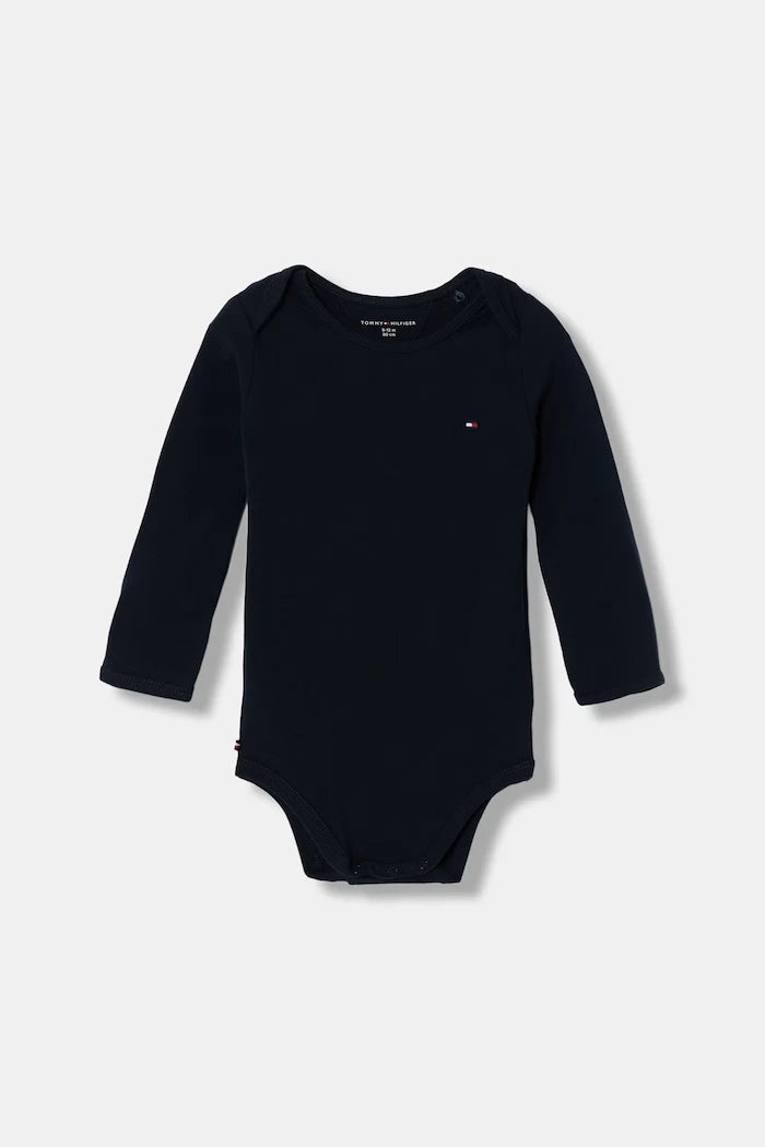 Tommy Hilfiger боди за бебе от памук с еластан 3 броя