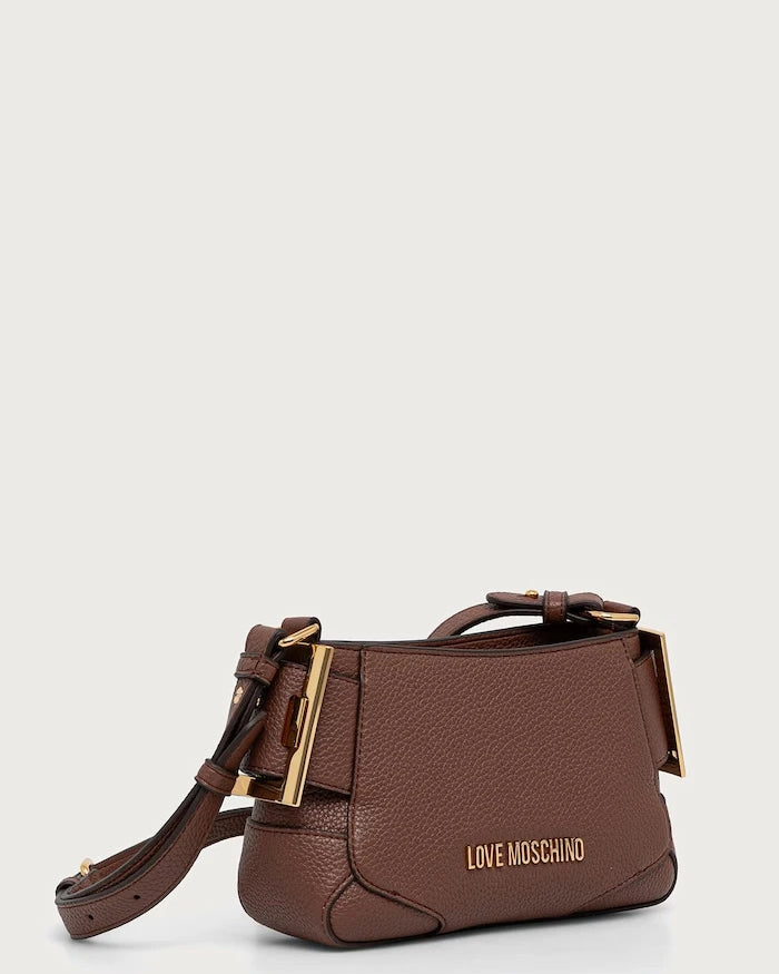 Love Moschino kadın suni deri crossbody çanta