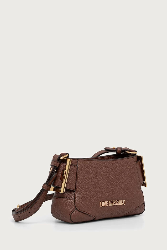 Love Moschino kadın suni deri crossbody çanta