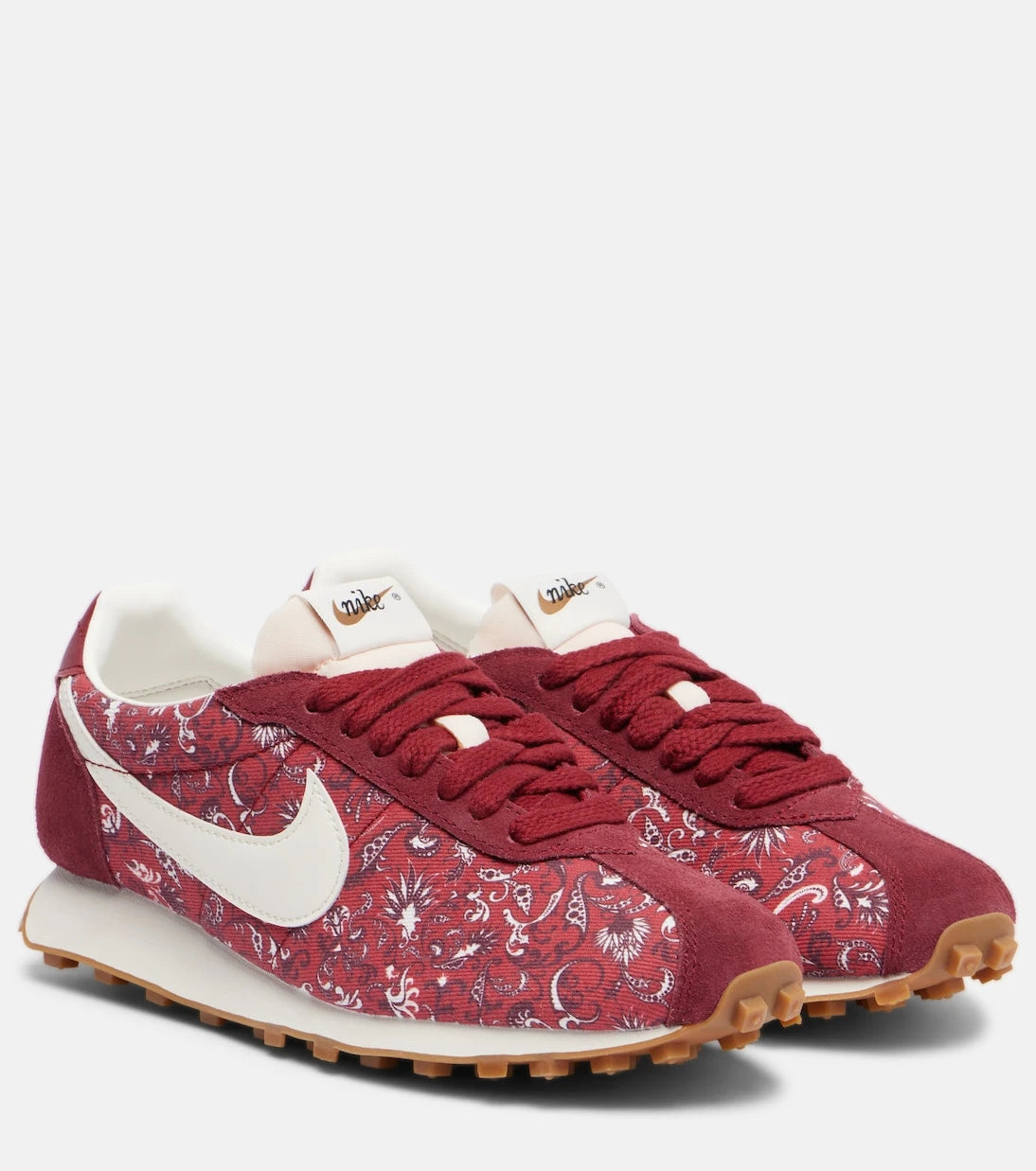 Nike - LD-1000 paisley suede-trimmed sneakers