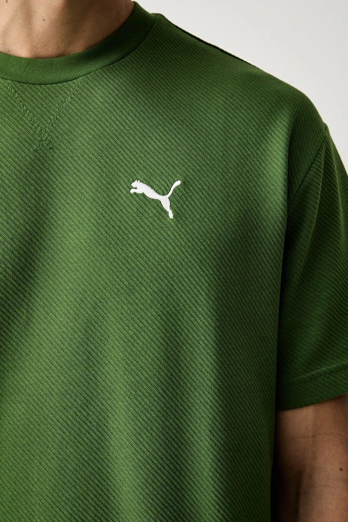 Puma pamuklu erkek Essentials Elevated tişört