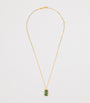 Yellow Gold, Diamond and Emerald Frenzy Necklace