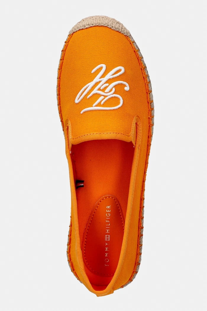 Tommy Hilfiger Kadın Espadril TH SCRIPT SUMMER ESPADRILLE