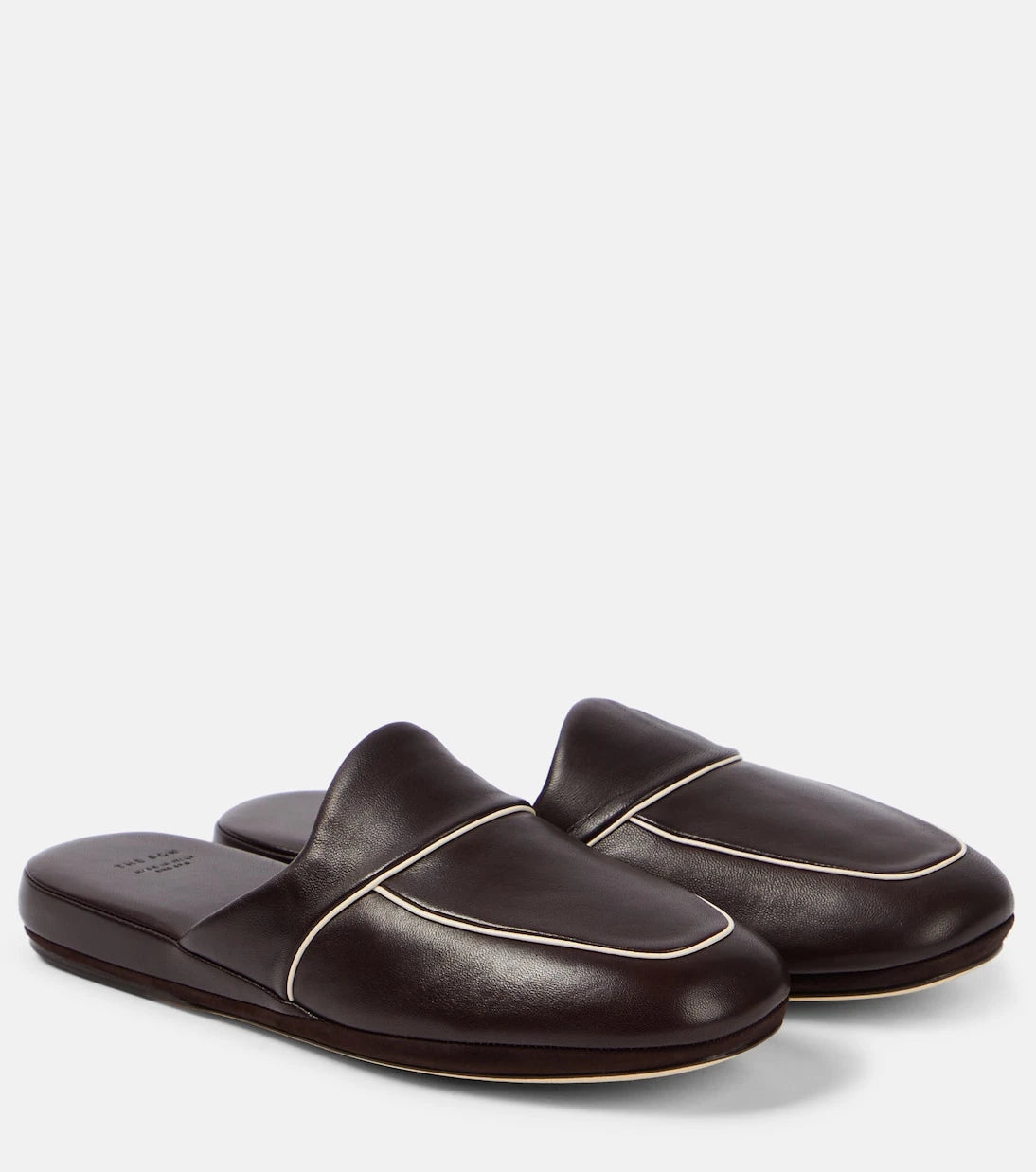 The Row - Beck leather mules