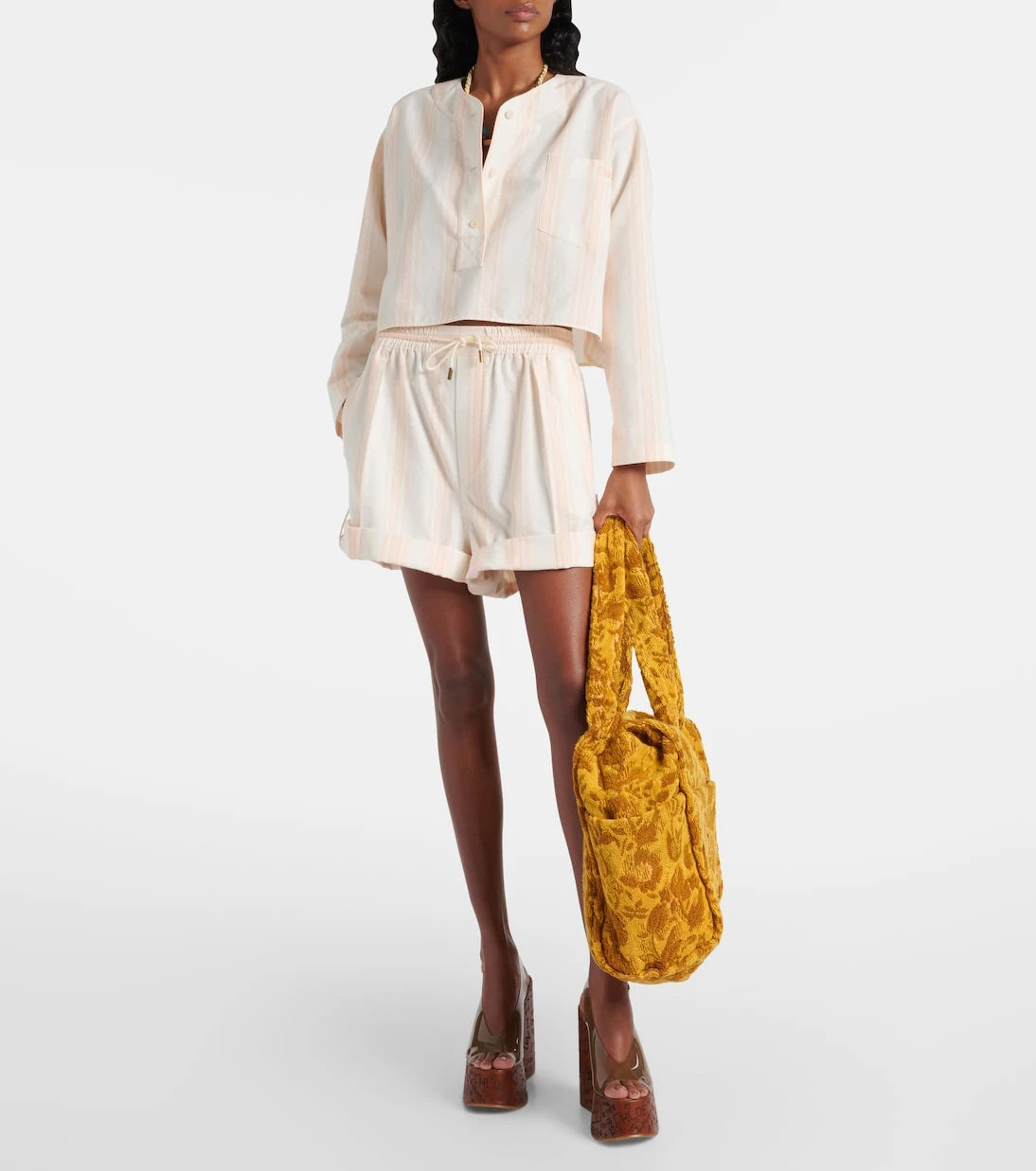 Chloé - Striped shorts