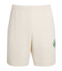Cotton-Blend Fleece Tennis Shorts