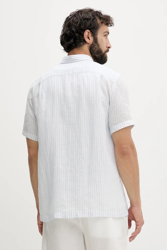 Lacoste риза мъжка от лен