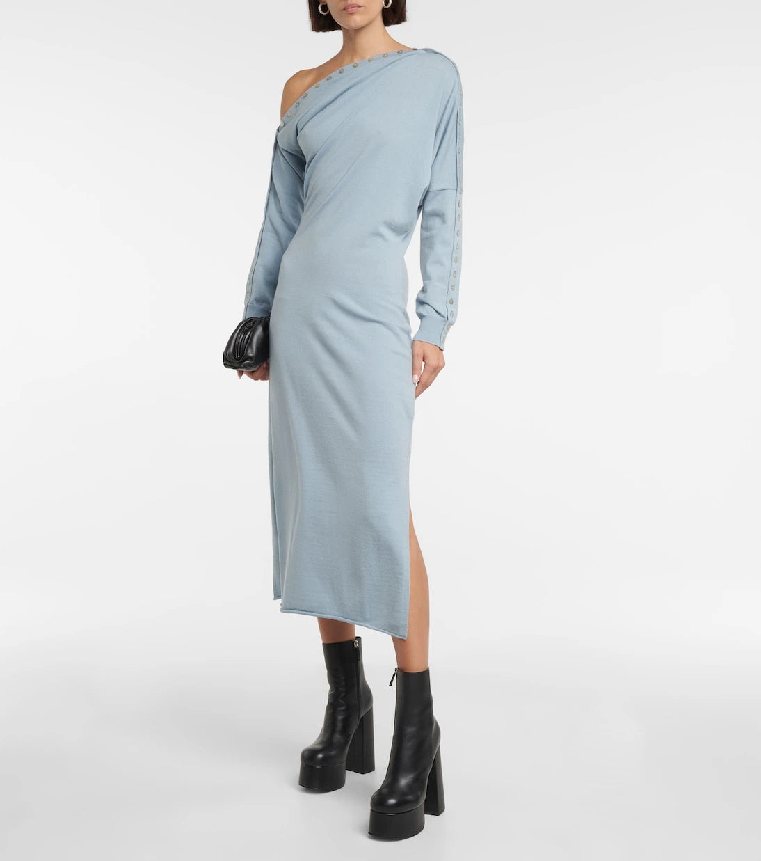 Altuzarra - Jeevika one-shoulder knit midi dress