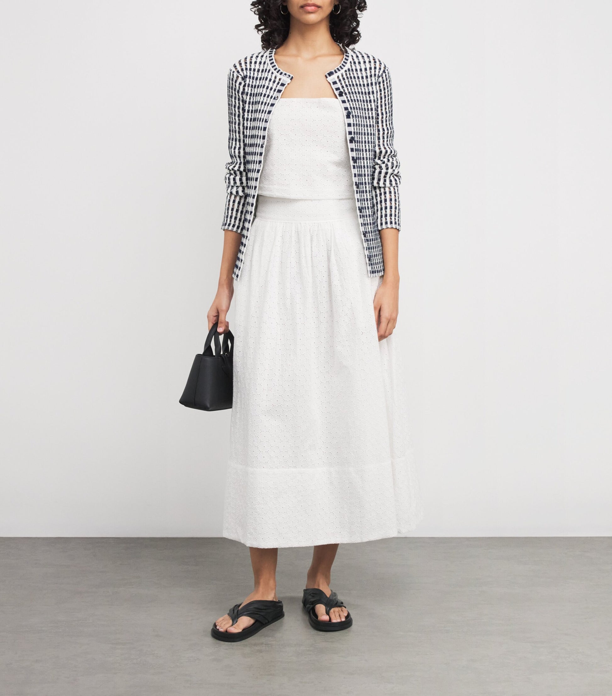 Cotton Aelita Crop Top WHITE