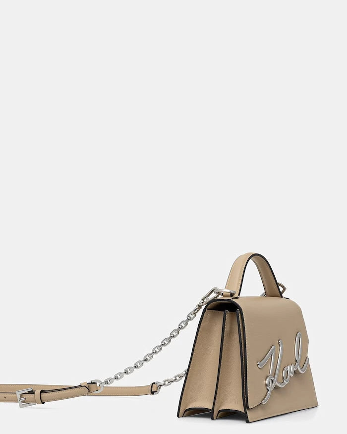 Karl Lagerfeld kadın deri crossbody çanta K/SIGNATURE