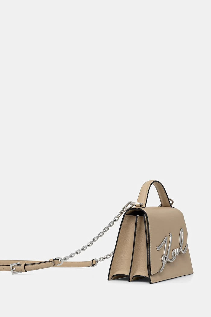 Karl Lagerfeld kadın deri crossbody çanta K/SIGNATURE