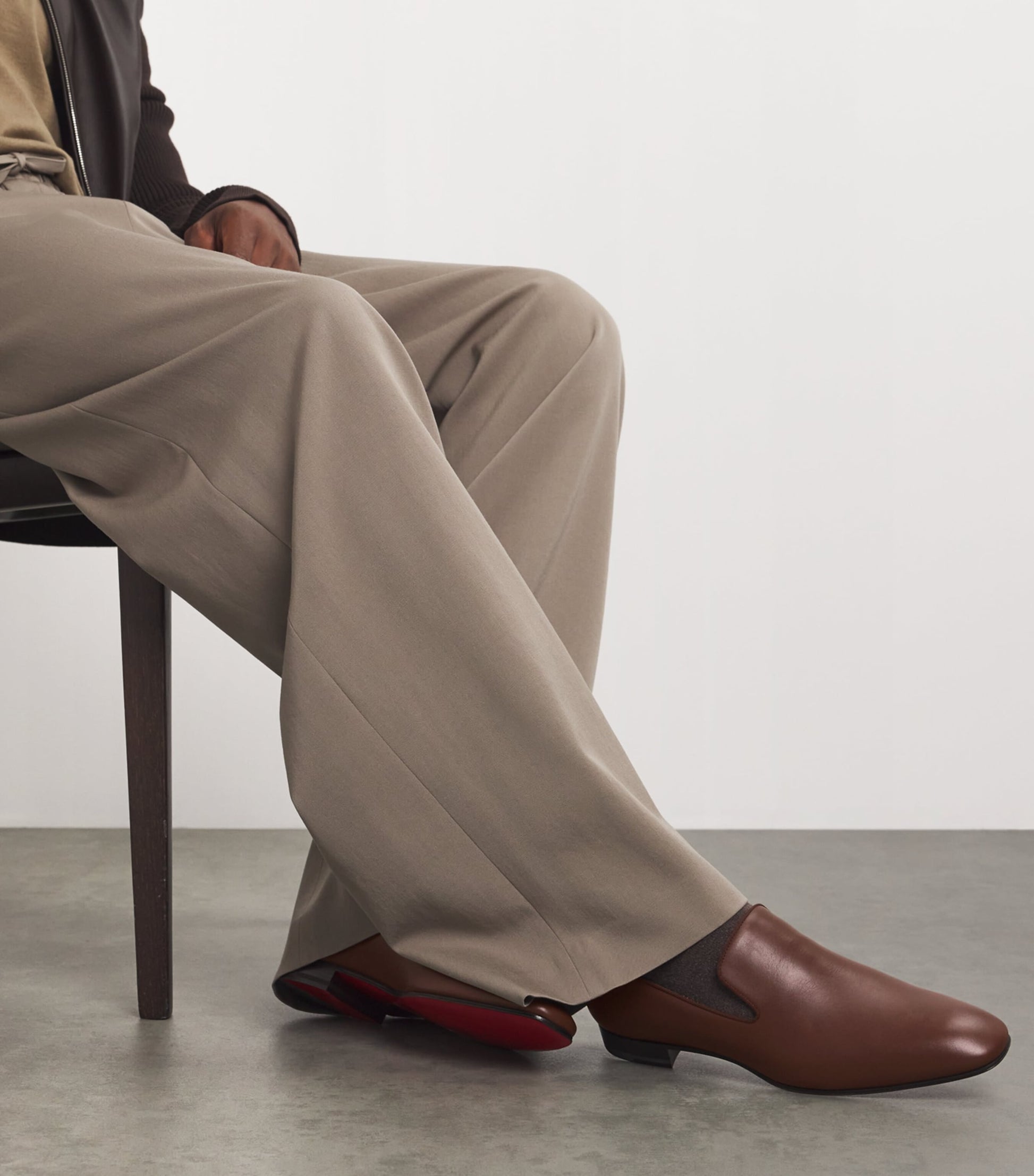 Dandelion Calf Leather Loafers