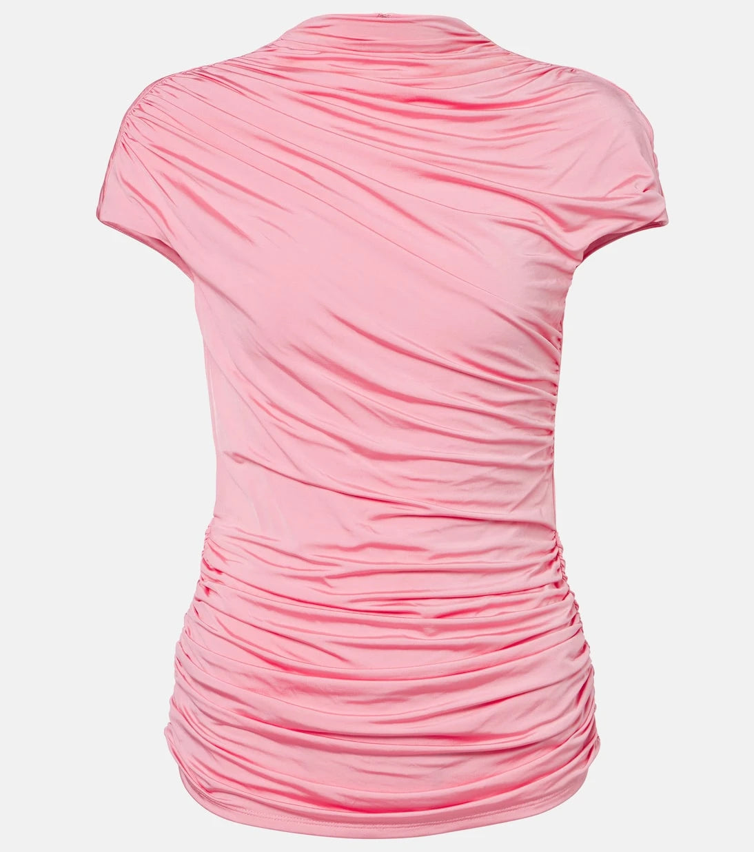 Self-Portrait - Ruched jersey top