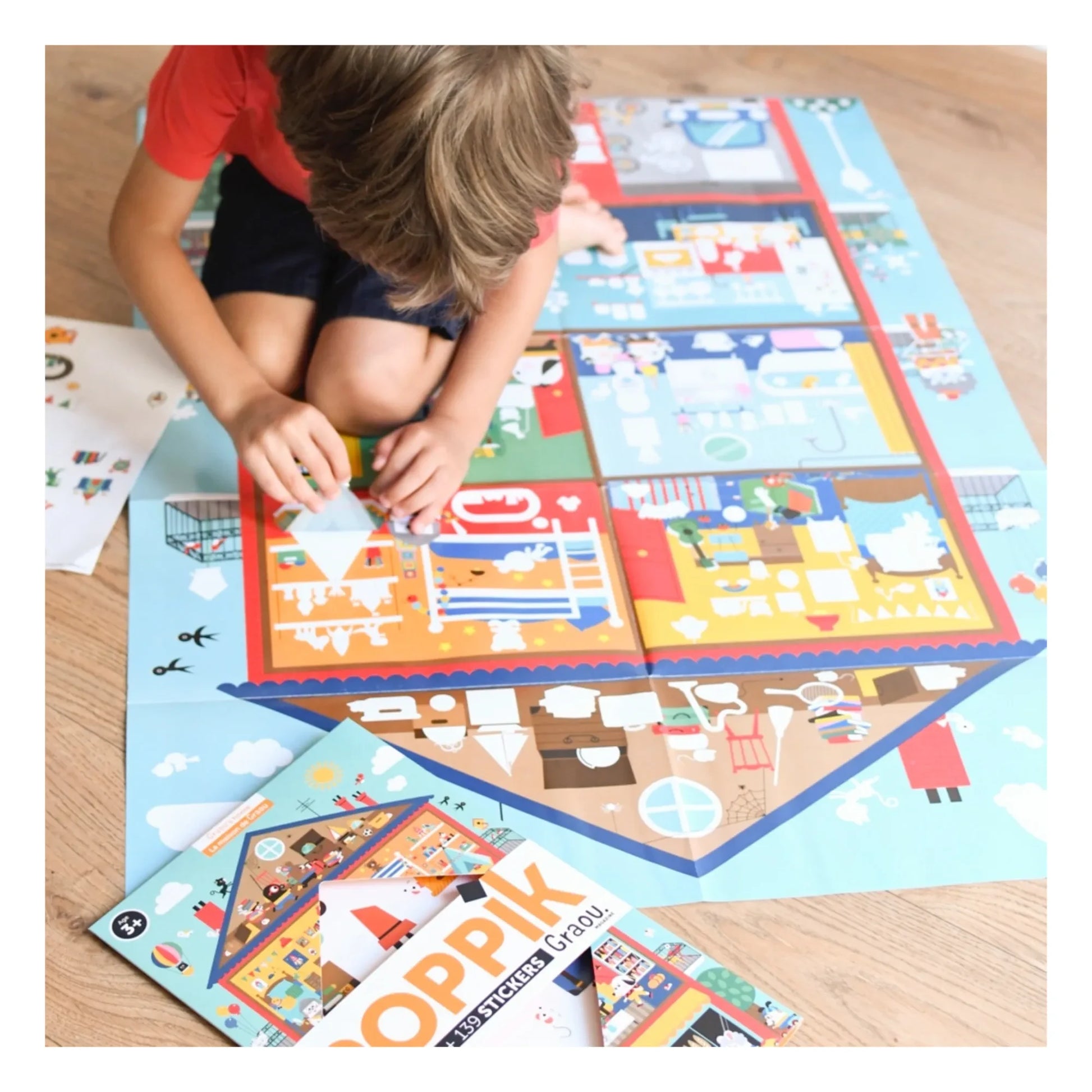 Poppik - Graou Sticker Poster