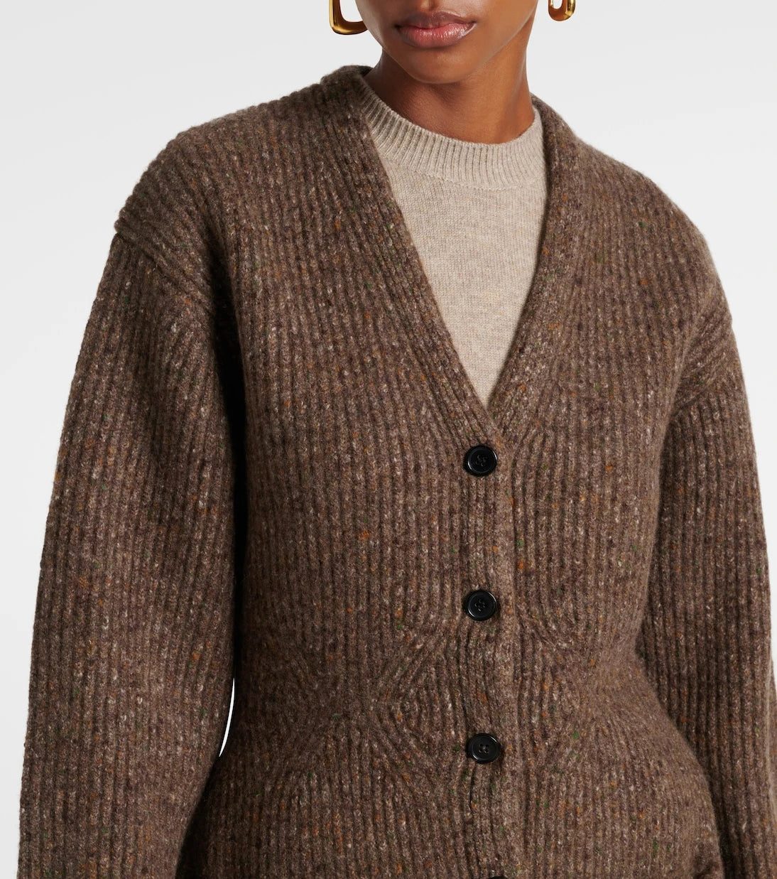 CO - Wool-blend tweed cardigan
