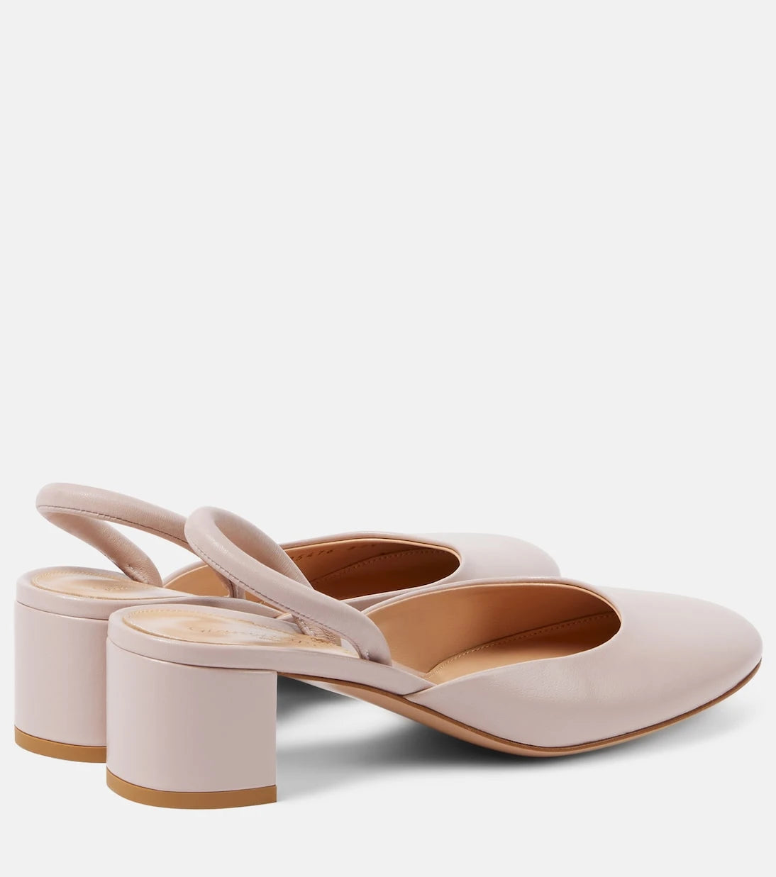 Gianvito Rossi - Tivoli leather mules