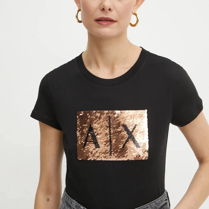 Памучна тениска Armani Exchange