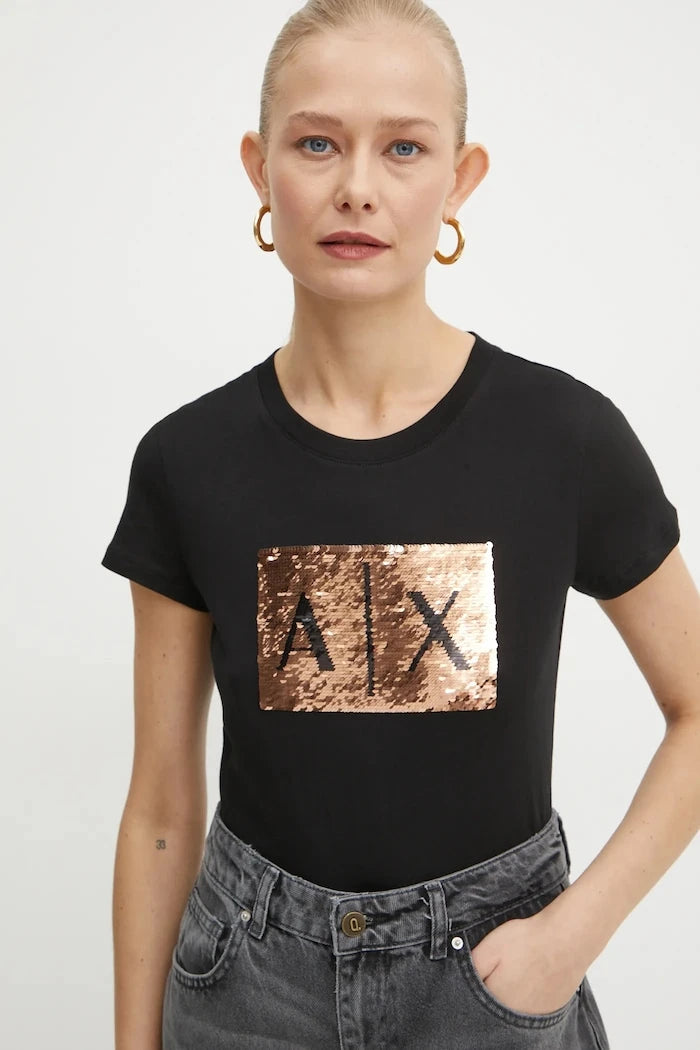 Pamuklu Tişört Armani Exchange