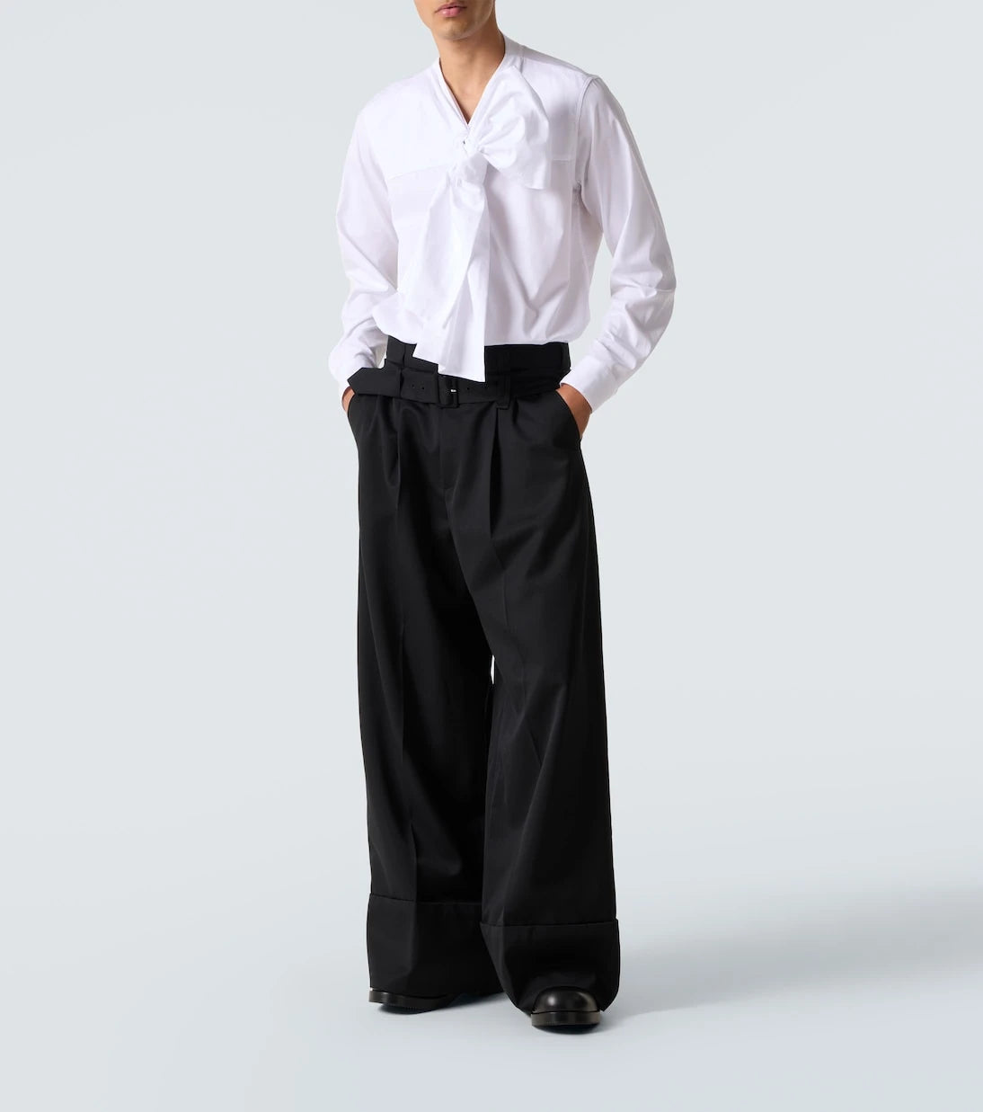 Dries Van Noten - حذاء ديربي جلدي