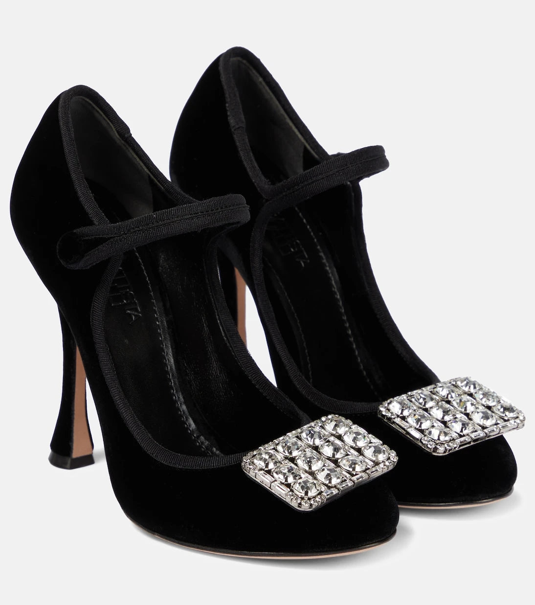 Giambattista Valli - Embellished velvet pumps