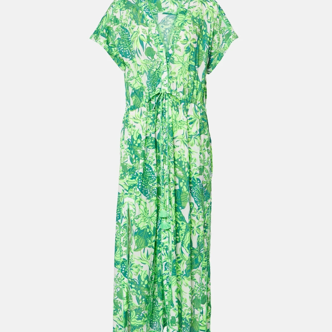 Poupette St Barth - Mya printed halterneck maxi dress