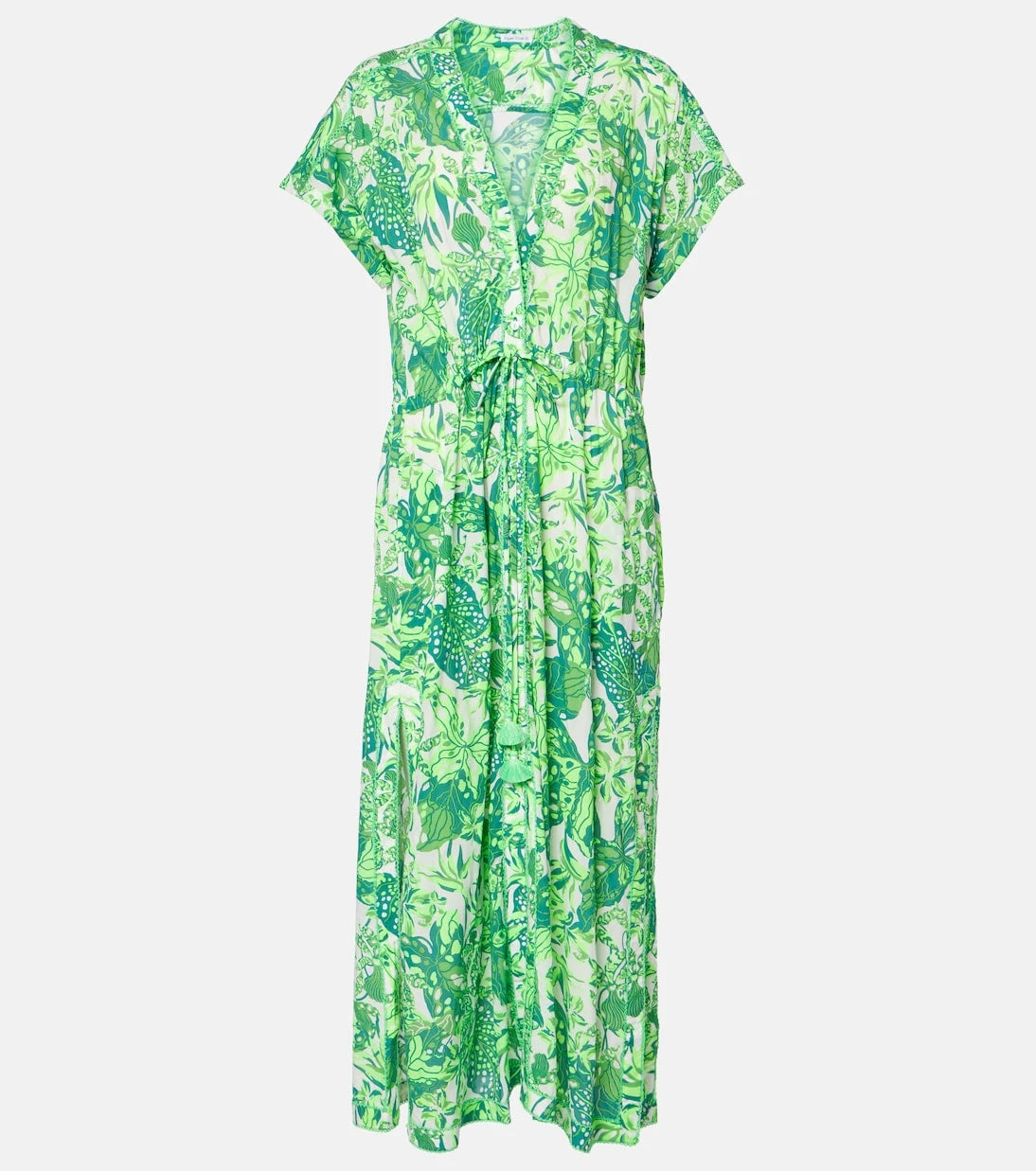 Poupette St Barth - Mya printed halterneck maxi dress