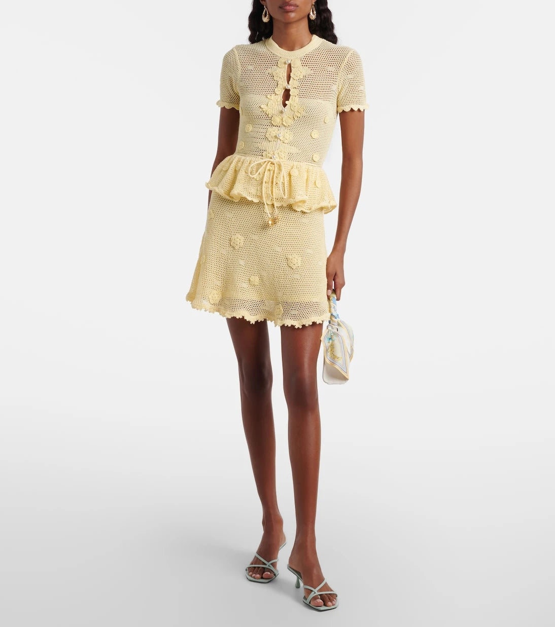 Self-Portrait - Embellished minidress