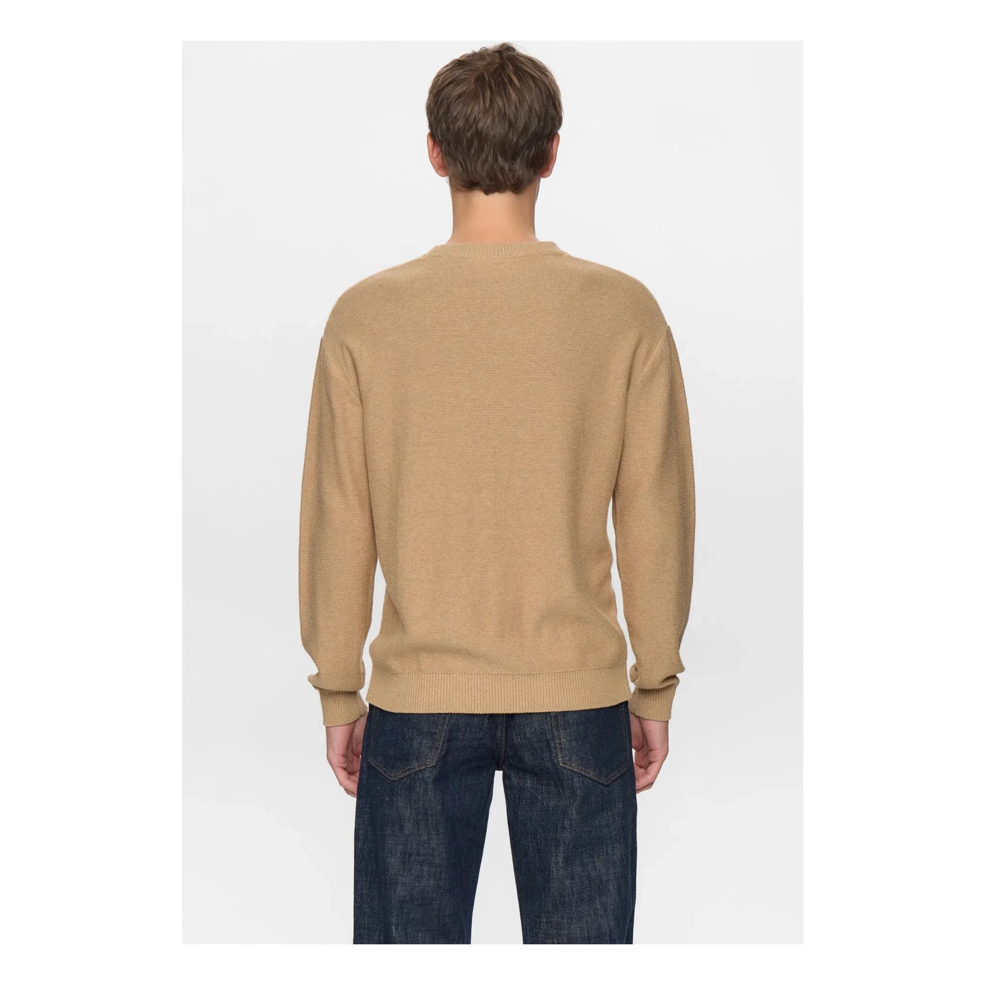 Anerkjendt - Akebbe Cotton Sweater | Taupe brown