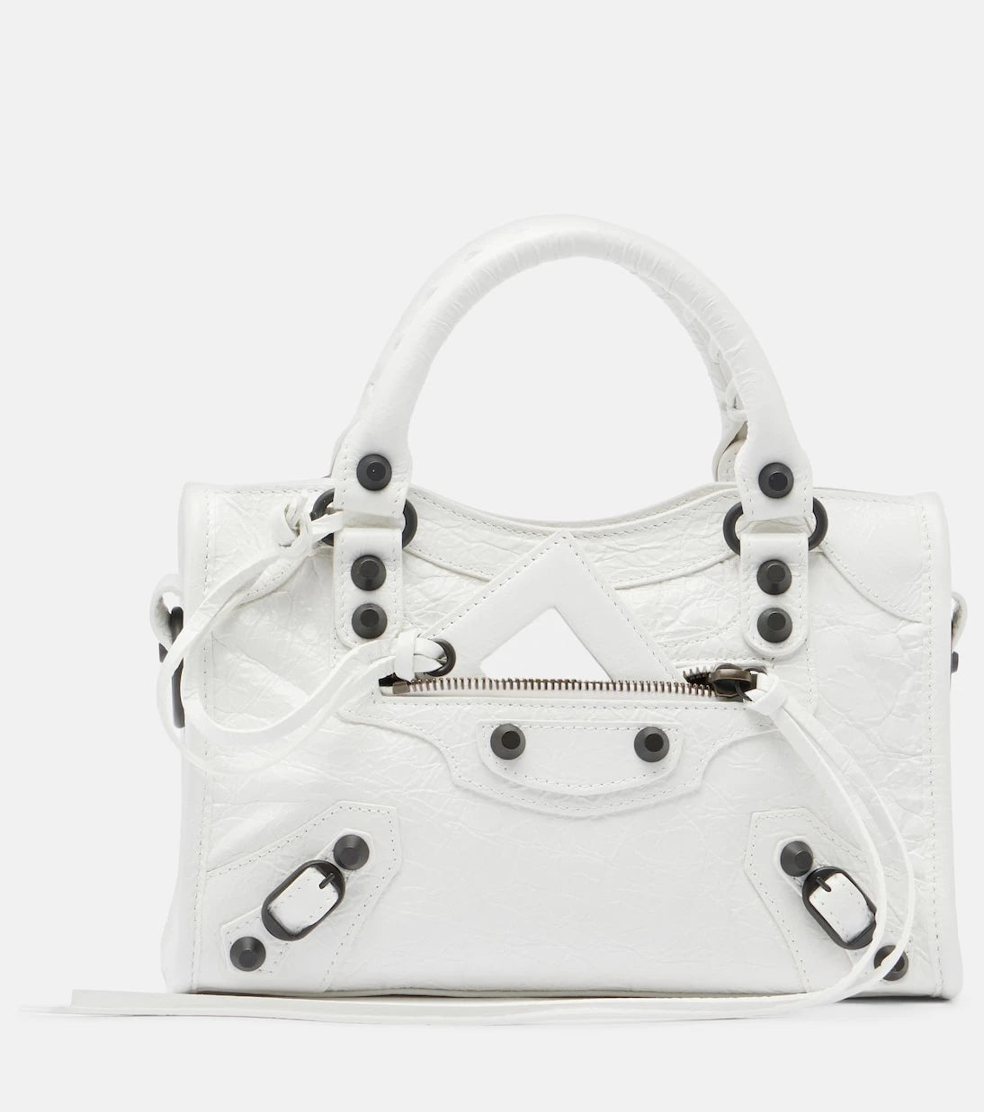 Balenciaga - Le City Mini leather top-handle bag